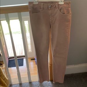 American eagle light pink jeans